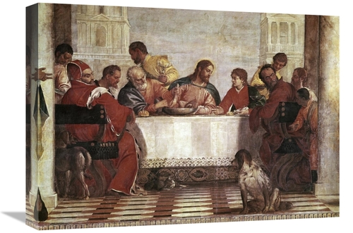 Global Gallery GCS-281432-22-142 22 in. Dinner in the House of Levi - 