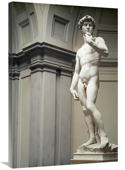 Global Gallery GCS-276934-36-142 36 in. David Art Print - Michelangelo