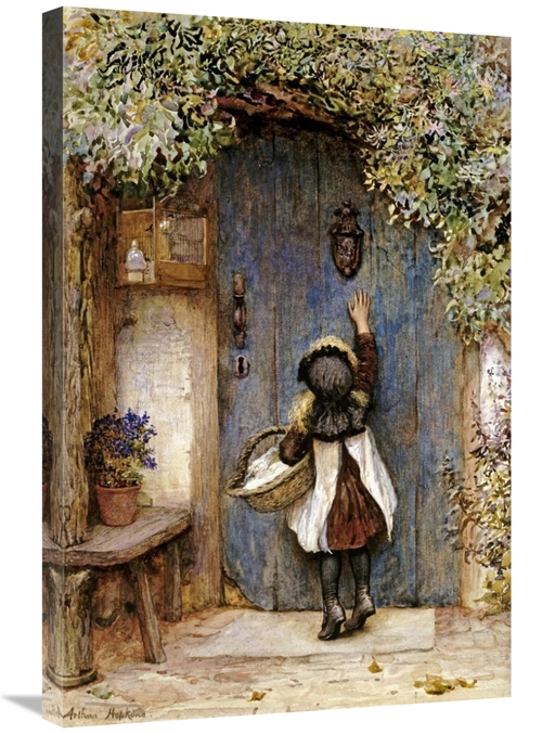 Global Gallery GCS-266580-30-142 30 in. The Visitor Art Print - Arthur