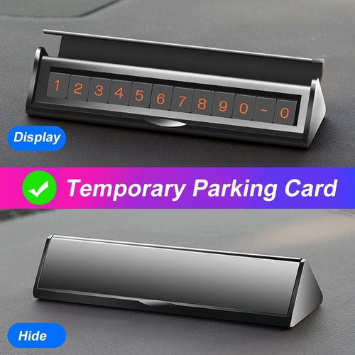 rylybons Car Styling Temporary Parking Card