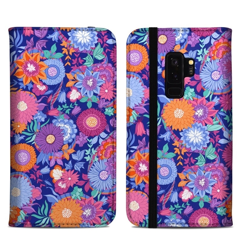 DecalGirl SGS9PFC-RIBBONBOUQ Samsung Galaxy S9 Plus Folio Case - Ribbo