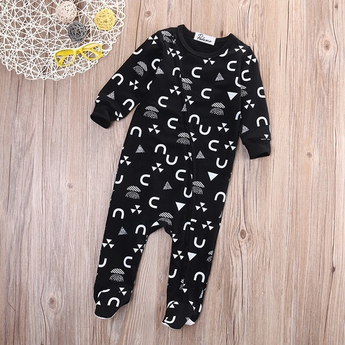 Cool Black Zipper Toddler Baby Boy Girl