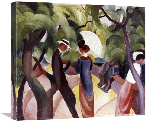 Global Gallery GCS-278321-22-142 22 in. Promenade Art Print - August M