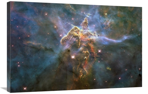 Global Gallery GCS-450041-2436-142 24 x 36 in. Mystic Mountain in the 