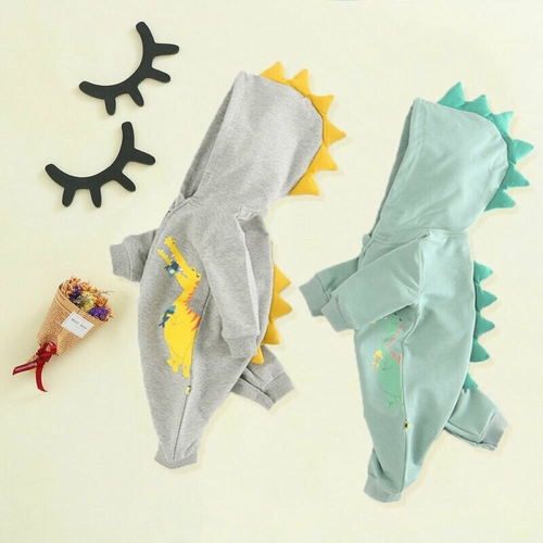 Emmababy Baby Boy Girl 3D Dinosaur Costume Solid