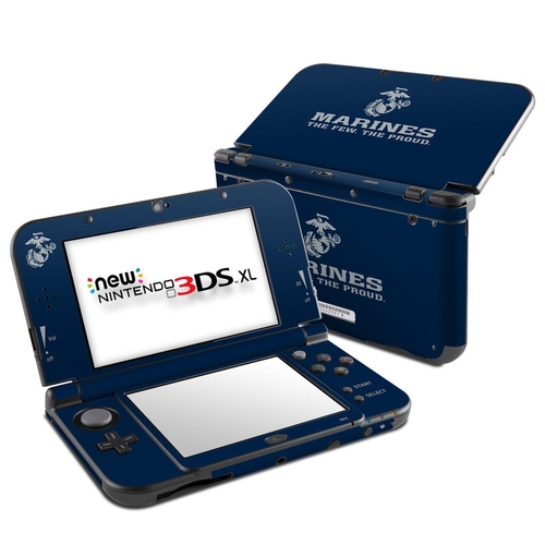 DecalGirl N3D5X-USMC-BLU Nintendo New 3DS XL Skin - USMC Blue