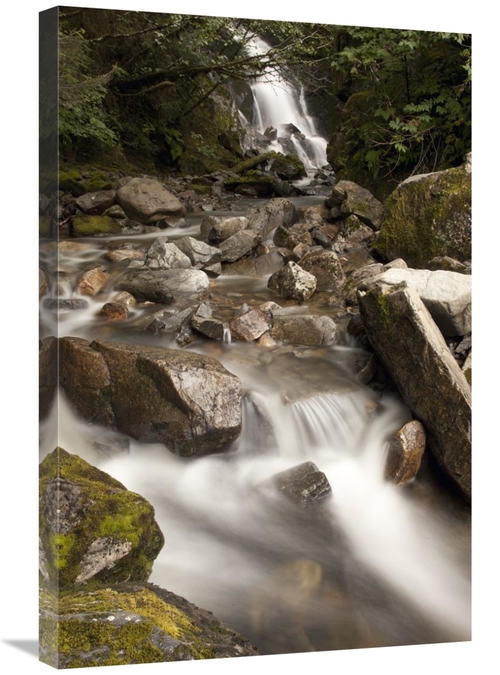 Global Gallery GCS-395442-2030-142 20 x 30 in. Unnamed Waterfall Along