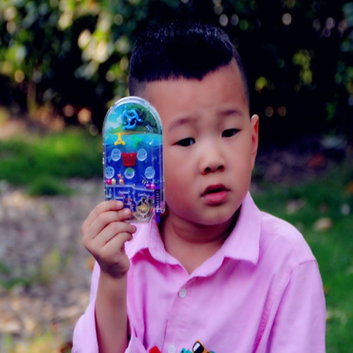 Mini Cartoon Pocket Pan Educational Gift Pinball