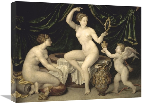 Global Gallery GCS-281208-22-142 22 in. Venus & Cupid Art Print - Unkn