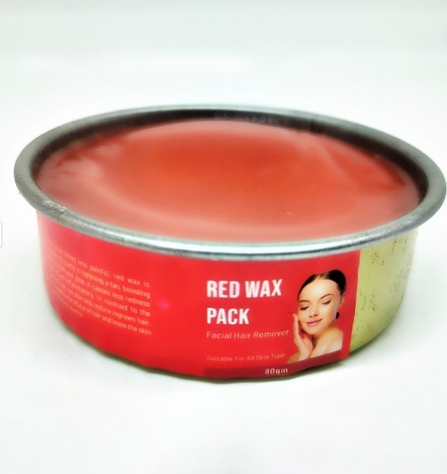 Professional Red Facial Hair Removal Wax - 80g