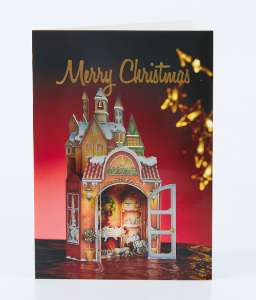 Ducklingcards 3D Greeting Cards - Fireplace