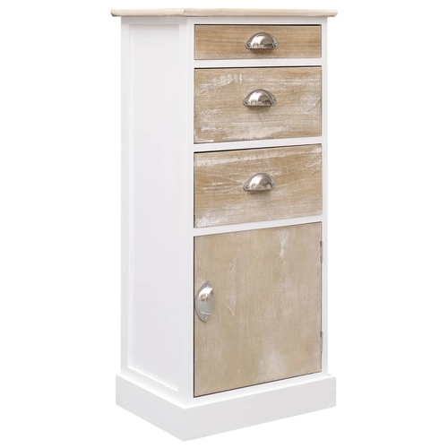 Side Cabinet 15"x11"x33.9" Paulownia Wood