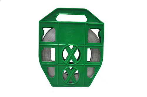 Fechometal USA 5-8 Inch 304SS Band - Green Plastic Dispenser