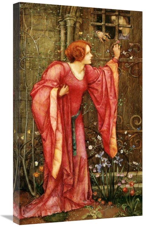 30 in. Stone Walls Do Not a Prison Make, Nor Iron Bars a Cage Art 