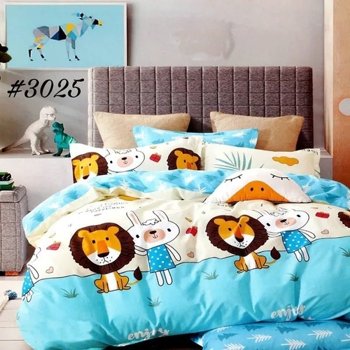 BLISS BOOKFOLD COMPLETE COMFORTER SET (1 DOUBLE BEDSHEET + 2 PILLOW