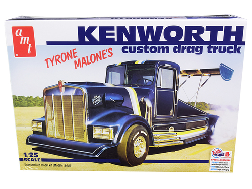 Skill 3 Model Kit Tyrone Malone\'s Kenworth Custom Drag Truck 1/25
