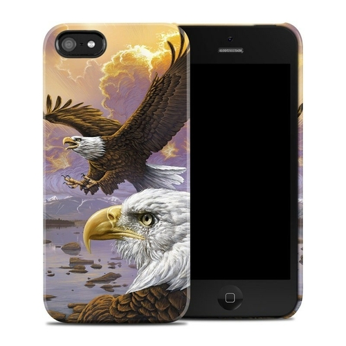 DecalGirl AIPSECC-EAGLE Apple iPhone SE Clip Case - Eagle