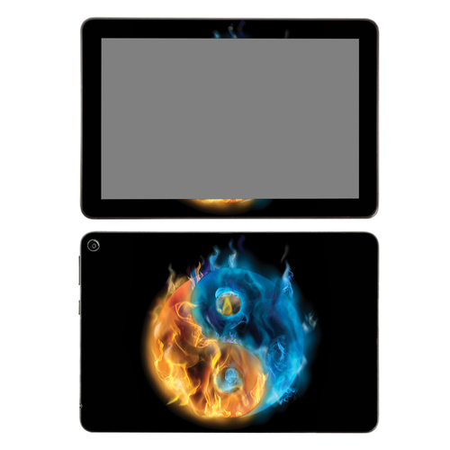 MightySkins AMFIHD82-Yin And Yang Skin for Amazon Fire HD 8 2020 - Yin