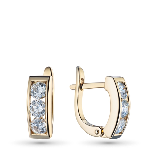 14K Yellow Gold Earrings