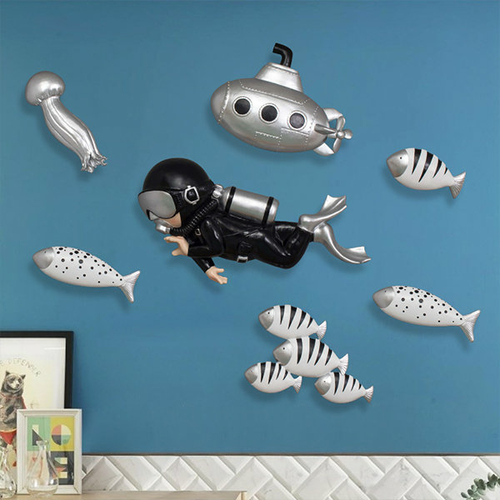 Scuba Diver Wall Decor