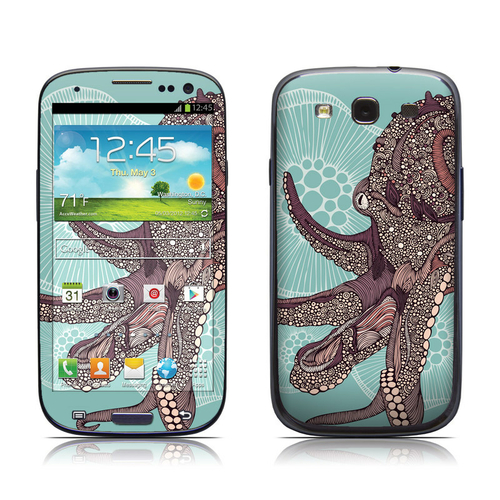 DecalGirl SGS3-OCTOBLOOM Samsung Galaxy S III Skin - Octopus Bloom