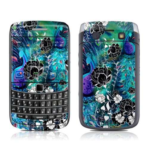 DecalGirl BB97-PCGARDEN BlackBerry Bold 9700 Skin - Peacock Garden
