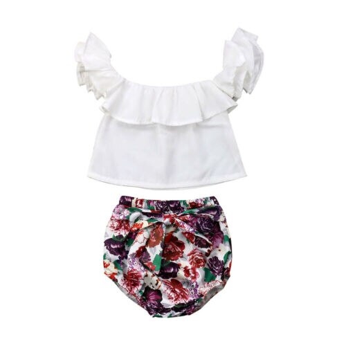 Newborn Kids Baby Girls Outfits Clothes