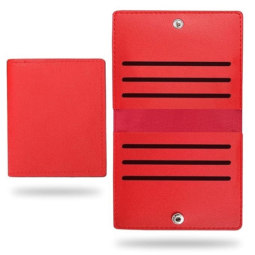 Red Card Holder for Men and Women