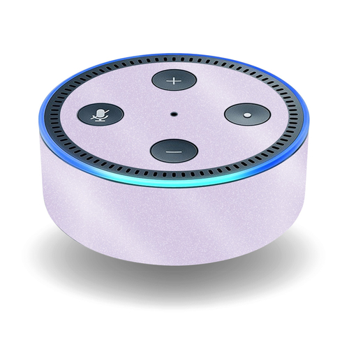 MightySkins GL-AMEDOT2-Solid Lilac Glossy Glitter Skin for Amazon Echo