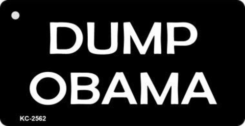 Smart Blonde KC-2562 Dump Obama Novelty Key Chain
