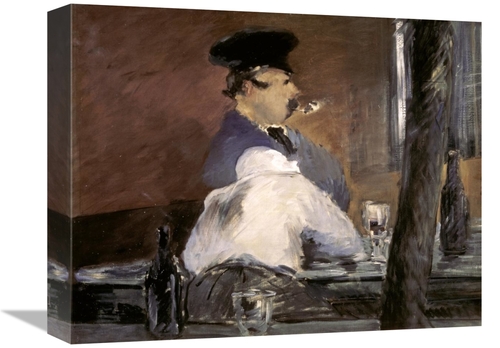 Global Gallery GCS-282384-16-142 16 in. in the Bar Art Print - Edouard