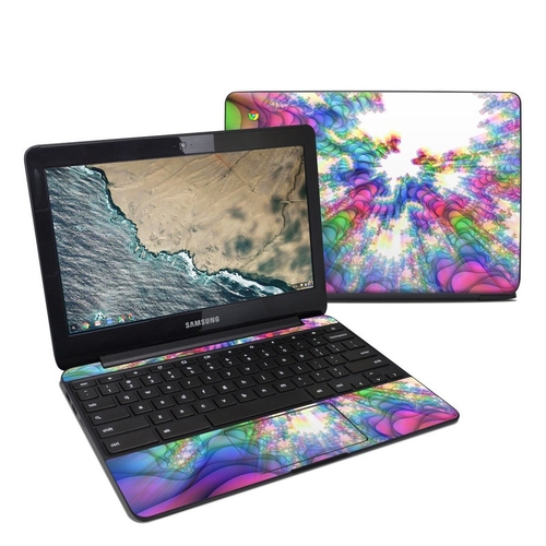 DecalGirl SCB3-FLASHBACK Samsung Chromebook 3 Skin - Flashback