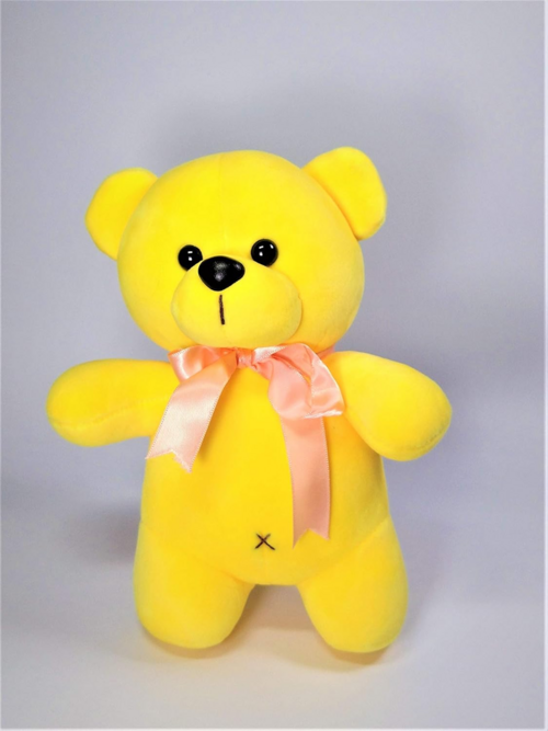 Main Cute Teddy Bear Plush Unique Gift Yellow image