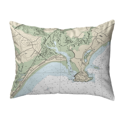 Betsy Drake NC13287PP Pine Point, ME Nautical Map Noncorded Indoor