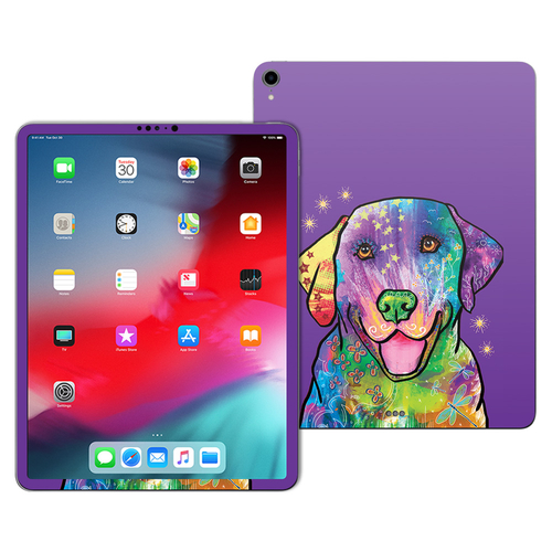 MightySkins APIPP1118-Golden Retriever Rainbow Skin for Apple iPad Pro
