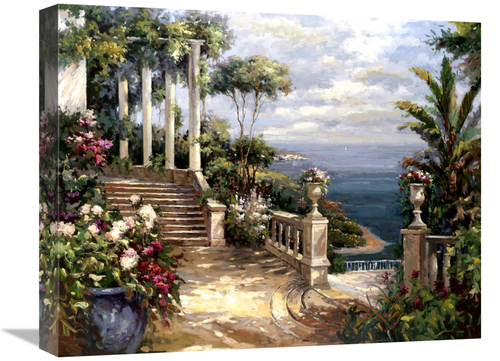 Global Gallery GCS-132400-1620-142 16 x 20 in. Classic Terrace VIew Ar