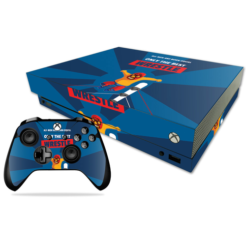 MightySkins MIXBONXCMB-Best Wrestle Skin Decal Wrap for Microsoft Xbox