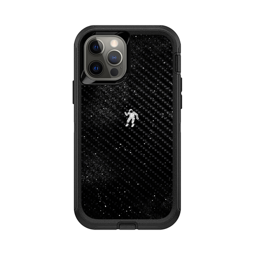 MightySkins CF-OTDIP12-Gravity Carbon Fiber Skin for Otterbox Defender