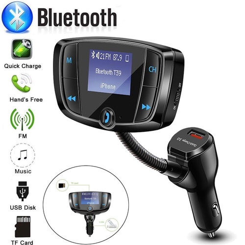 Bluetooth Car FM Transmitter Wireless Radio