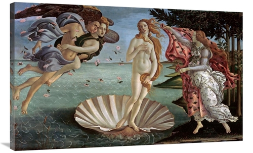 Global Gallery GCS-281750-44-142 44 in. The Birth of Venus Art Print -