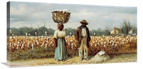 Global Gallery GCS-268661-36-142 36 in. The Cotton Pickers Art Print -