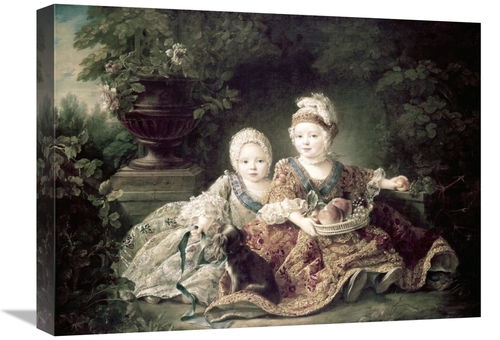 Global Gallery GCS-277436-22-142 22 in. Duc De Berry & Count De Proven