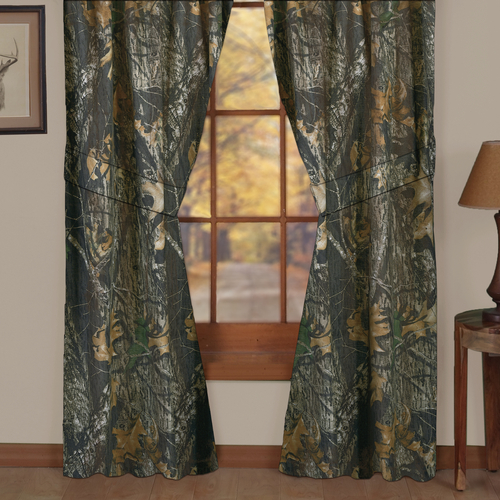 VISI-ONE - Mossy Oak - New Break Up - Camo - Rod Pocket Curtain