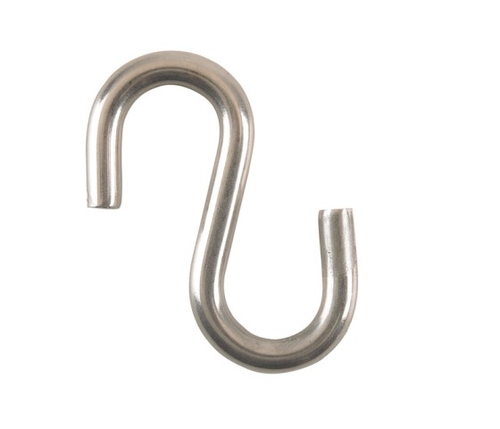 Hampton 02-3484-347 S Heavy Curved Stainless Steel Hook  0.299 x 3 in.