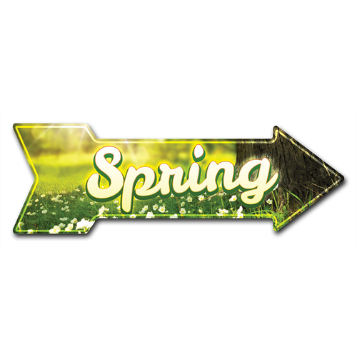 SignMission D-A-12-999594 12 x 36 in. Indoor & Outdoor Decor Direction