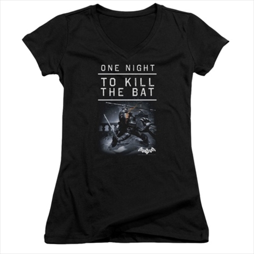 Batman Arkham Origins-One Night - Junior Tee, Black - 2X