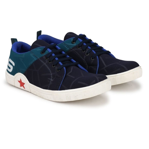 Generic Men Navy,Blue,White Color Canvas Material 