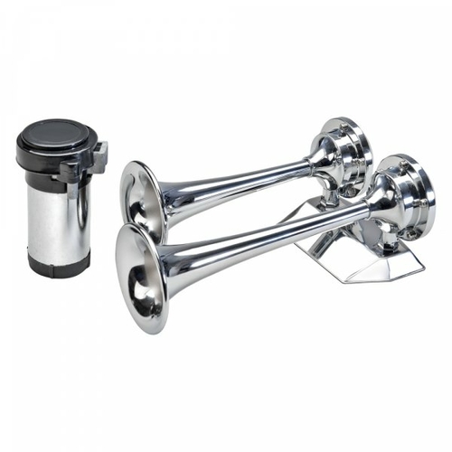 Wolo 160 12V Mini Low & High Tone Marine Air Horn