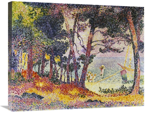 Global Gallery GCS-266127-30-142 30 in. The Pine Wood - Provence Art P