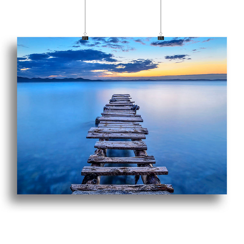 Pier Canvas Print or Poster